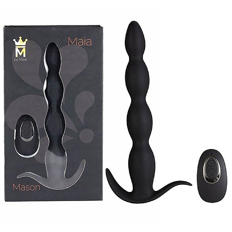 Maia Mason Rechargeable Anal Beads - Customizable Bliss for Endless Pleasure - Anal Beads and Balls