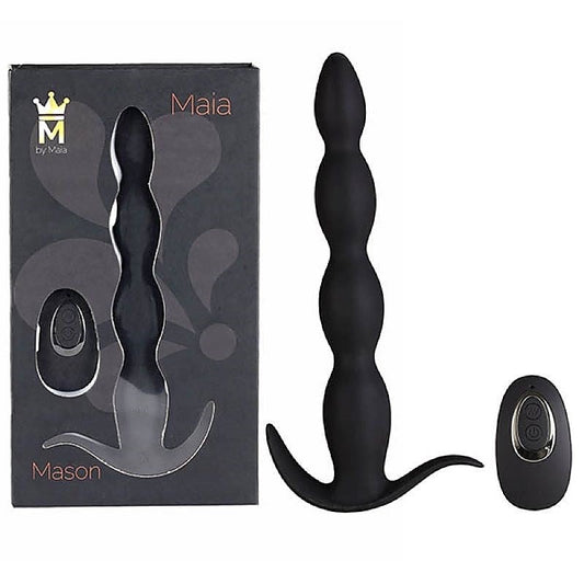 Maia Mason Rechargeable Anal Beads - Customizable Bliss for Endless Pleasure - Anal Beads and Balls