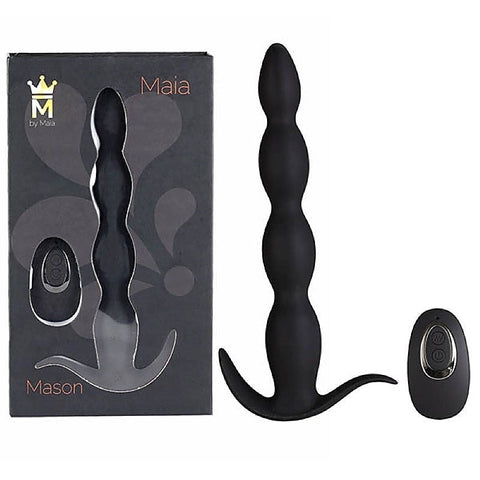 Maia Mason Rechargeable Anal Beads - Customizable Bliss for Endless Pleasure - Anal Beads and Balls