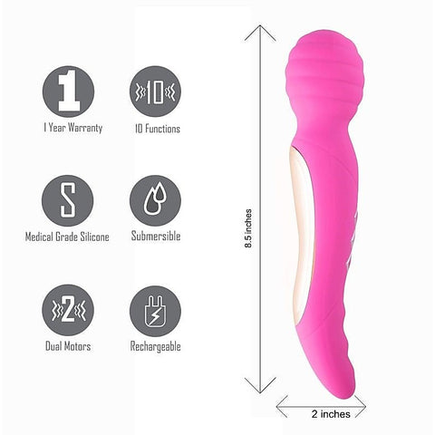 Maia Zoe Dual Stimulator by Maia Toys - Finger and Tongue Vibrators