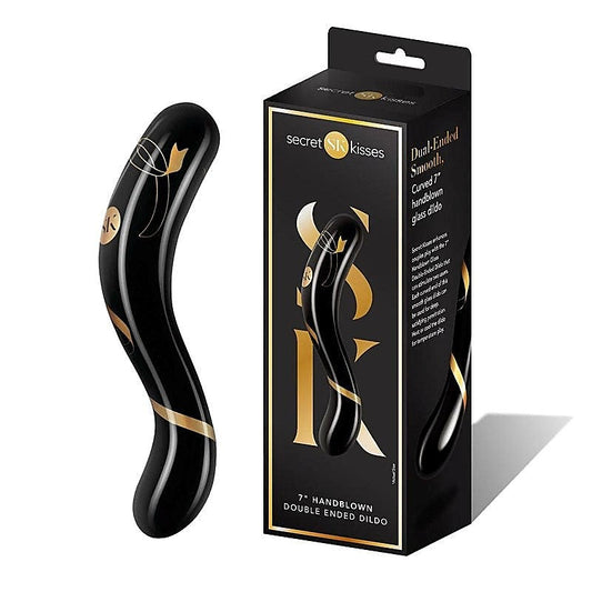 Secret Kisses Handblown Double Ended Dildo