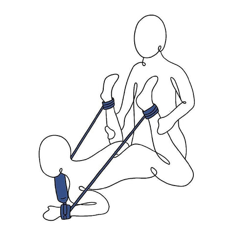 Pivot Bondage Accessory Kit By Sportsheets - Bondage Kits