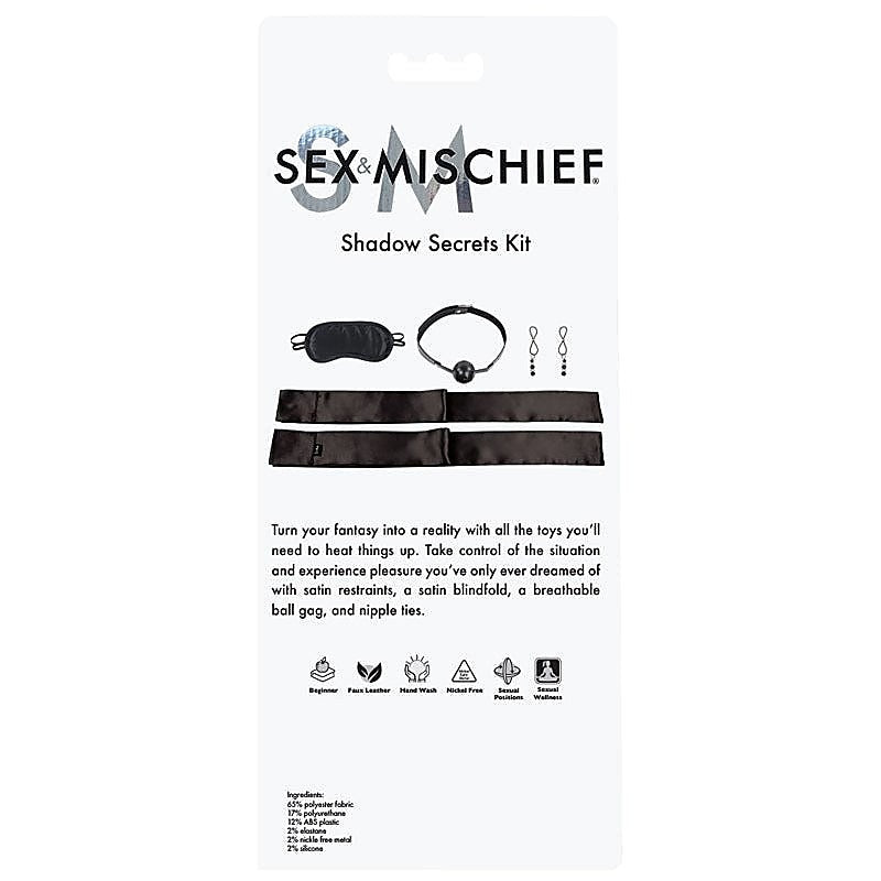 Sex and Mischief Shadow Secrets Bondage Kit by Sportsheets - Bondage Kits