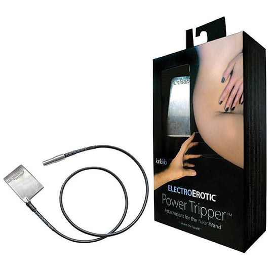 Unleash the Power Tripper's Sparks - KinkLab Neon Wand - Electro Sex
