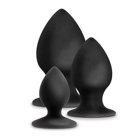 Anal Adventures Platinum Pleasure Plug Set - Butt Plugs