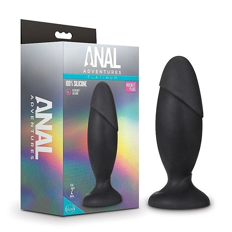 Anal Adventures Platinum Rocket Plug By Blush Novelties - Butt Plugs