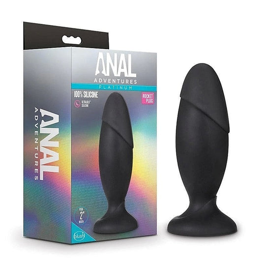 Anal Adventures Platinum Rocket Plug - Elevate Your Pleasure Journey - Butt Plugs