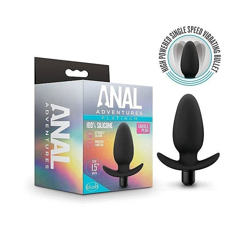 Anal Adventures Platinum Saddle Plug By Blush Novelties - Butt Plugs