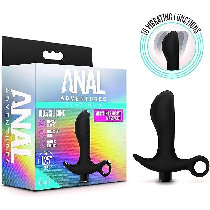 Anal Adventures Vibra Prostate Massager By Blush Novelties - Prostate Toys