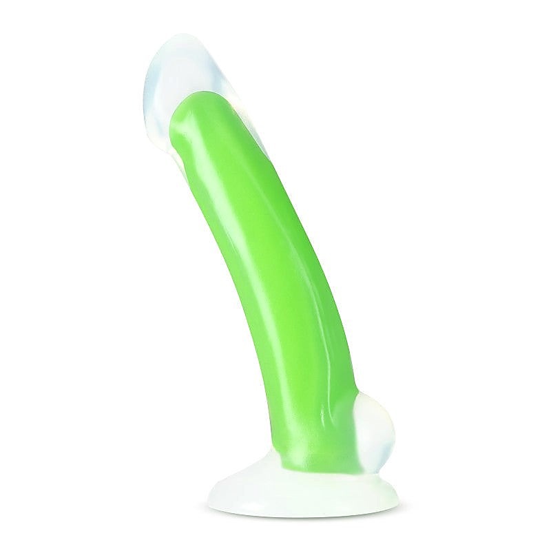 Neo Elite Glow Omnia Glow In Dark Dual Density Dong - Realistic Dildos