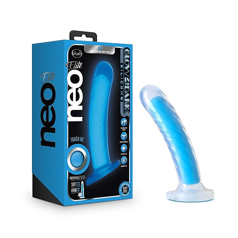 Neo Elite Glow Tao 7 Inch Dildo by Blush Novelties - Realistic Dildos