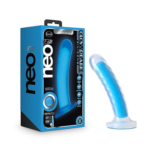 Neo Elite Glow Tao 7 Inch Dual Density Silicone Dildo - Realistic Dildos