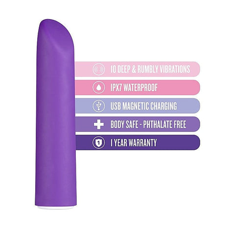 Blush Novelties Wellness Power Vibe - Rechargeable Bullet for Thrilling Sensations - Bullet Vibrators