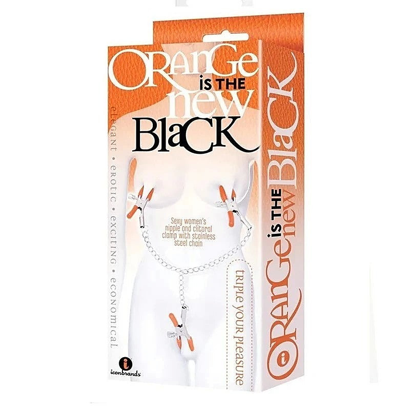 The 9'S Orange Is The New Black Intimacy Kit By Icon Brands - Bondage Kits