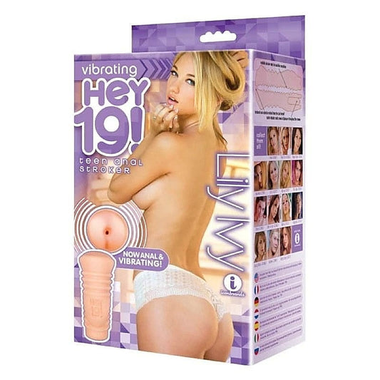 Lilly Ivy's Legendary Vibrating Anal Pleasure Stroker - Realistic Butts And Vaginas