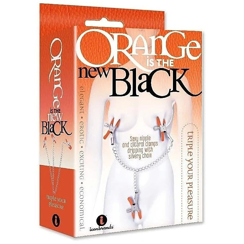 The 9'S Orange Is The New Black Intimate Kit By Icon Brands - Bondage Kits