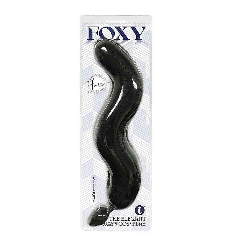 Foxy Tail Silicone Butt Plug By Icon Brands - Realistic Dildos