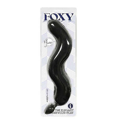Foxy Tail Silicone Butt Plug By Icon Brands - Realistic Dildos