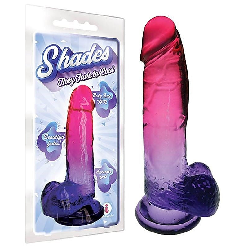 8 Inch Jelly TPR Dong by Icon Brands - Realistic Dildos