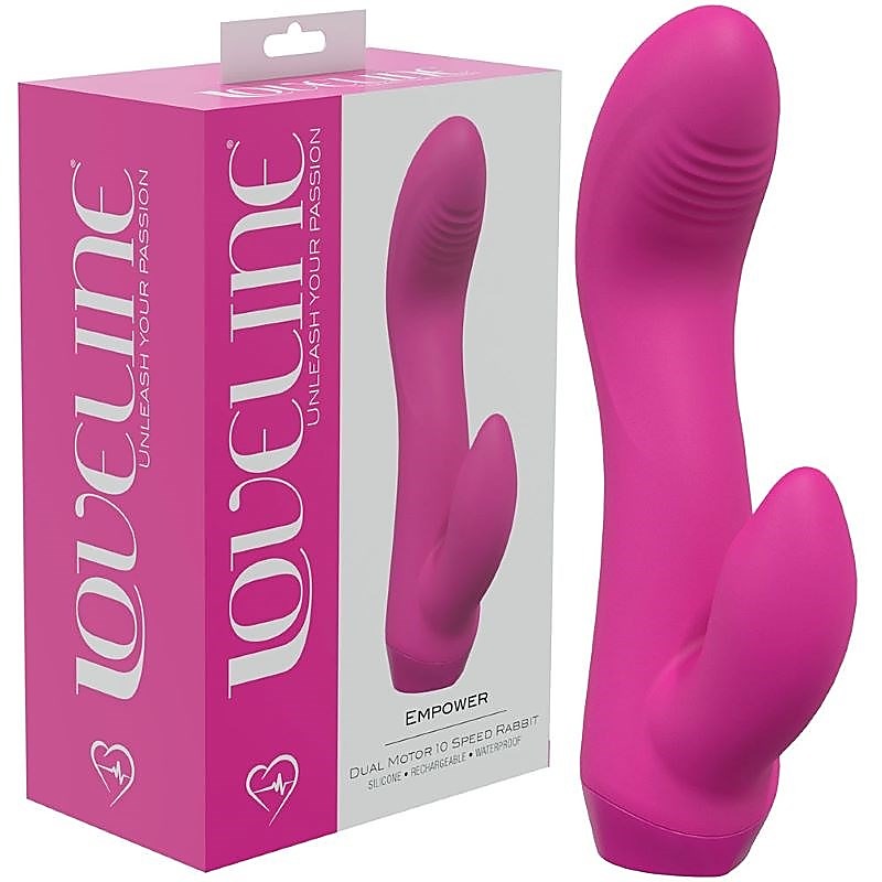 Loveline Empower Rabbit Vibrator by Shots Toys - Rabbit Vibrators
