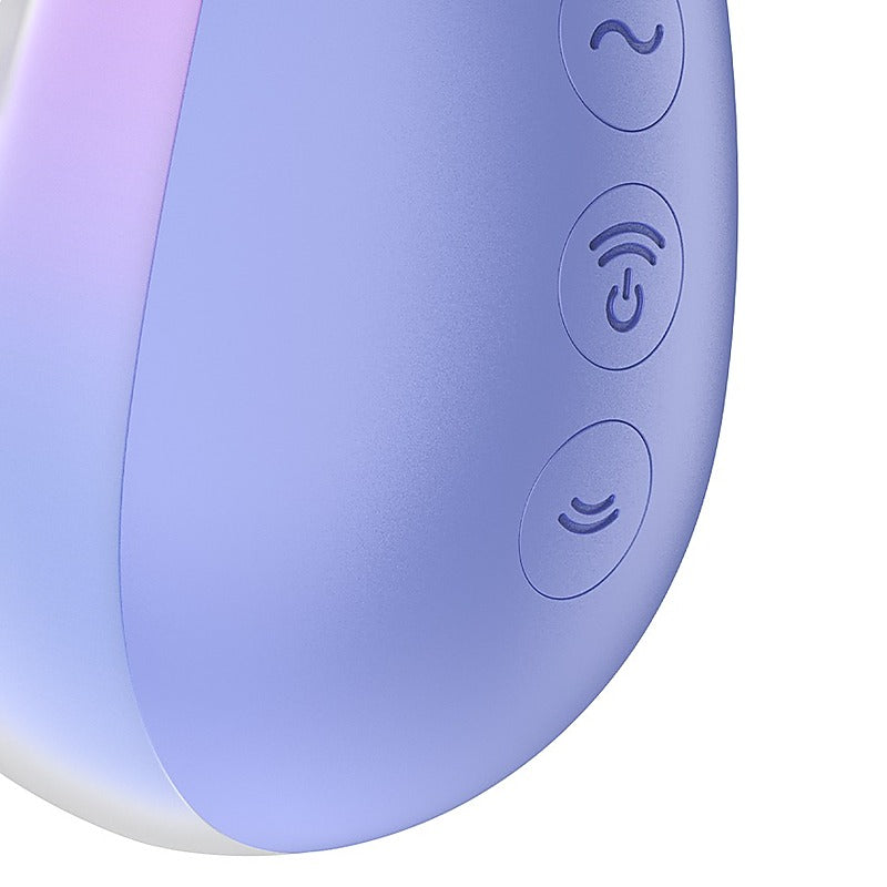 Pixie Dust Double Air Pulse Clitoral Stimulator By Satisfyer - Clit Ticklers and Pulsators