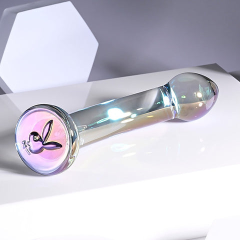 Pleasure Jewels King Multi Play Glass Dildo By Evolved - Realistic Dildos