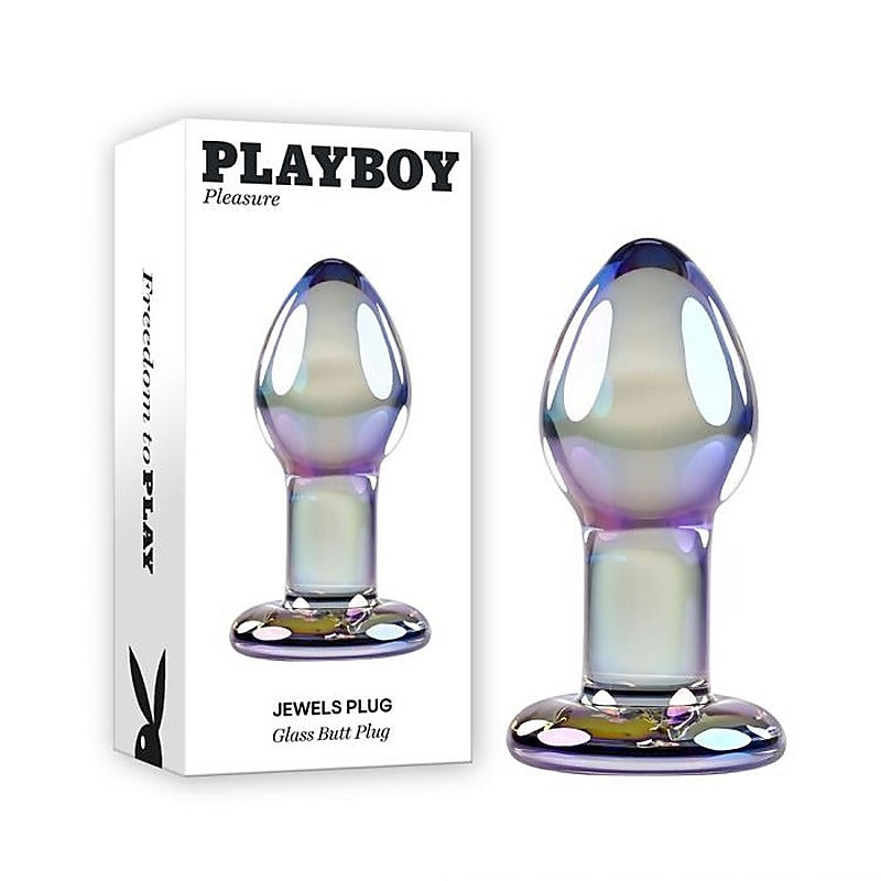 Playboy Pleasure Jewels Plug by Evolved - Glass Sex Toys