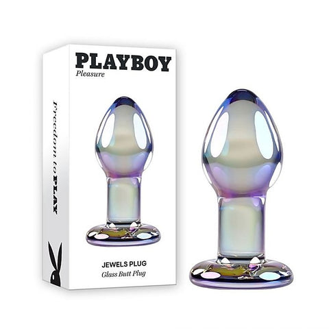 Playboy Pleasure Jewels Plug by Evolved - Glass Sex Toys
