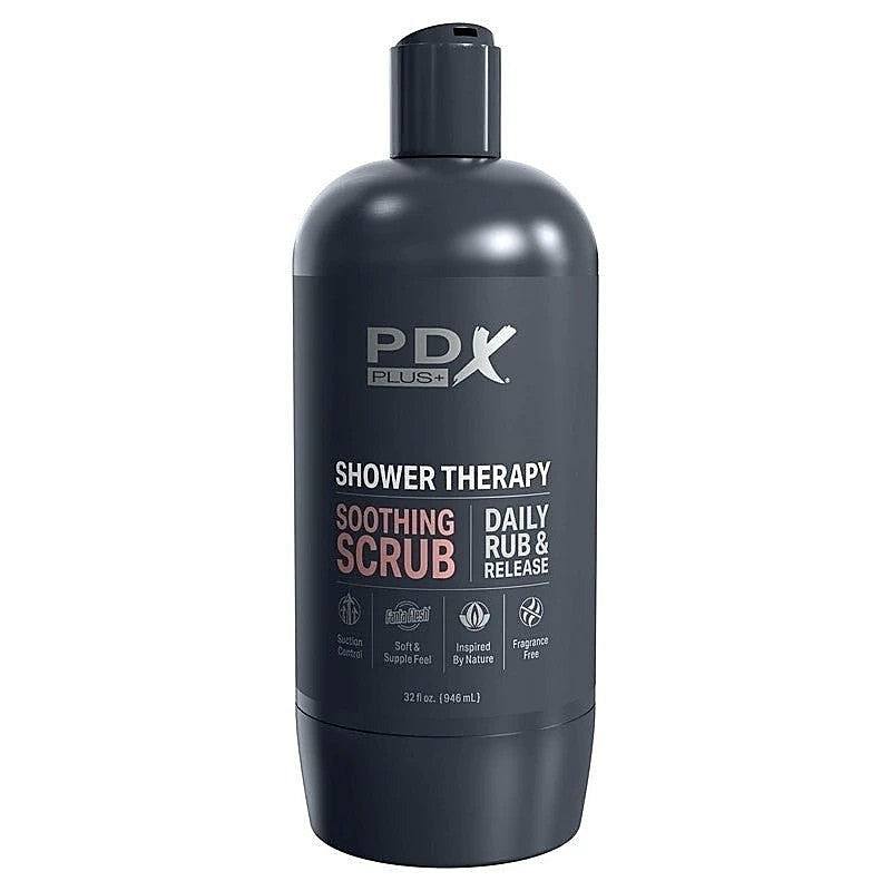 Pdx Plus Shower Therapy Soothing Scrub By Pipedream Products - Realistic Butts And Vaginas