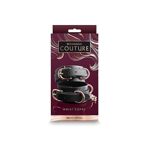 Bondage Couture Wrist Cuffs by NS Novelties - G-Spot Vibrators
