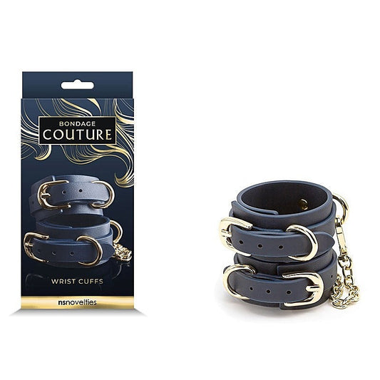 Luxurious Bondage Couture - Sensual Wrist Cuffs - G-Spot Vibrators