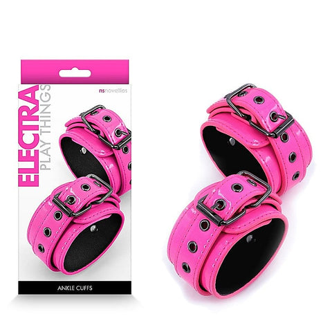 NS Novelties Electra - Stylish Ankle Cuffs for Passionate Play - Cuffs and Restraints