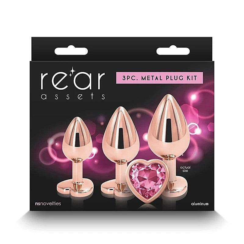 Premium Rear Assets Trainer Kit By Ns Novelties - Butt Plugs