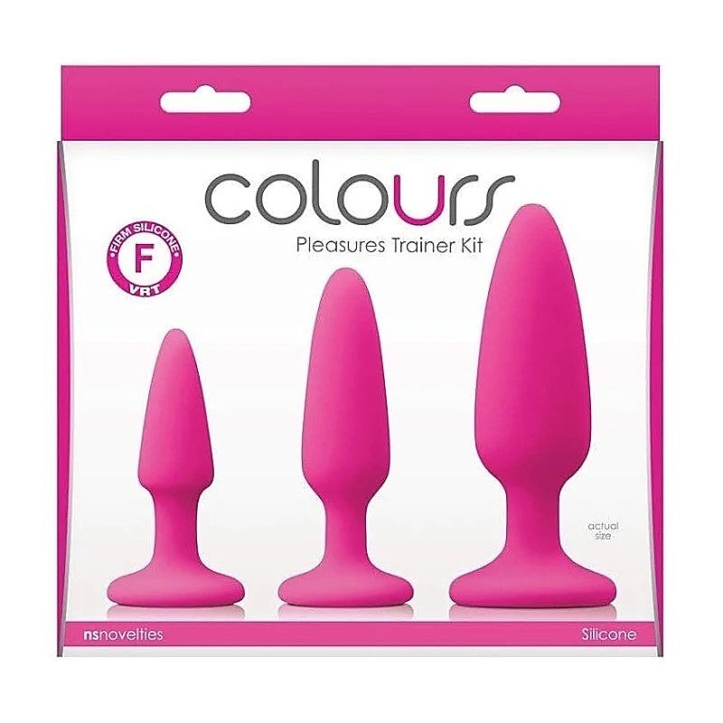 Colours Pleasures Trainer Set By Ns Novelties - Butt Plugs
