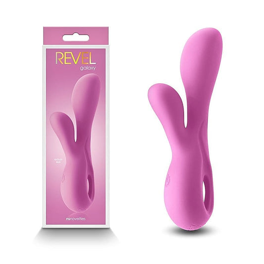 Cosmic Rapture - NS Novelties' Dual-Stimulation Galaxy Rabbit Vibrator - Remote Control Vibrators