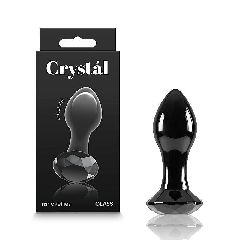 Crystal - Gem Glass Butt Plug - G-Spot Vibrators