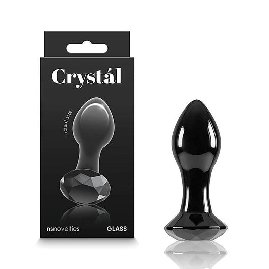 Crystal - Gem Glass Butt Plug - G-Spot Vibrators