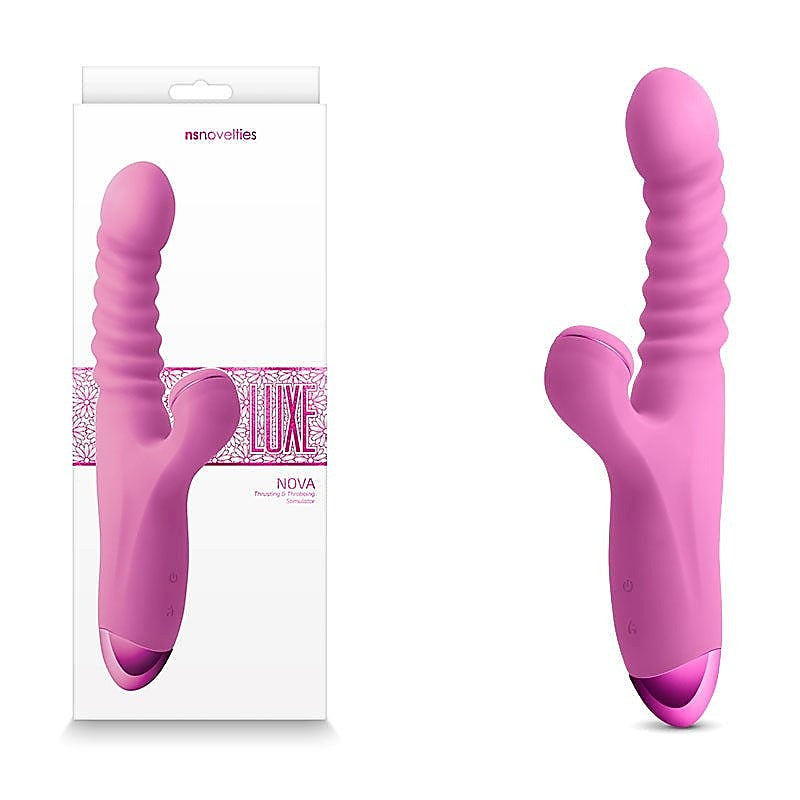 Luxe Nova Usb Rechargeable Rabbit Vibrator By Ns Novelties - Bullet Vibrators