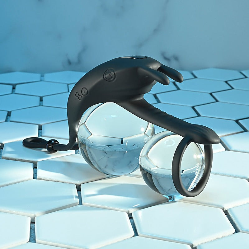 Saddle Up Cock And Ball Vibrator By Evolved - Cock Rings