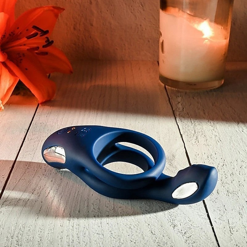 Ring Around The Rosy Vibrating Penis Ring By Evolved - Cock Rings