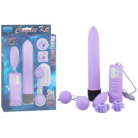 Couples Kit - Purple 5 Piece By Seven Creations - Sex Kits
