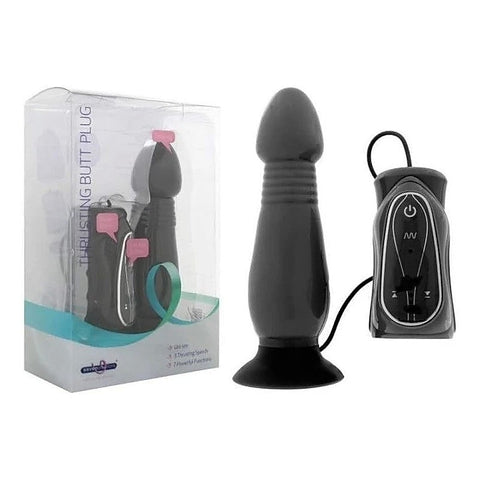 Turbo Thrust Vibrating Butt Plug By Seven Creations - Anal Vibrators