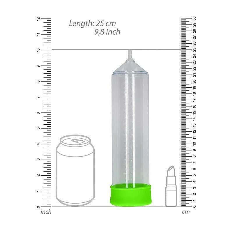 Ouch! Glow-In-The-Dark Penis Pump By Shots Toys - Pumps, Extenders and Sleeves