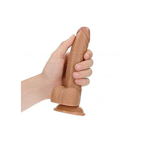 REALROCK Curved Dildo by Shots Toys - Realistic Dildos