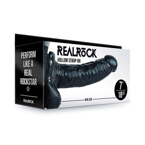 Realrock Hollow Strap-On - Enduring Intimate Performances - Realistic Dildos