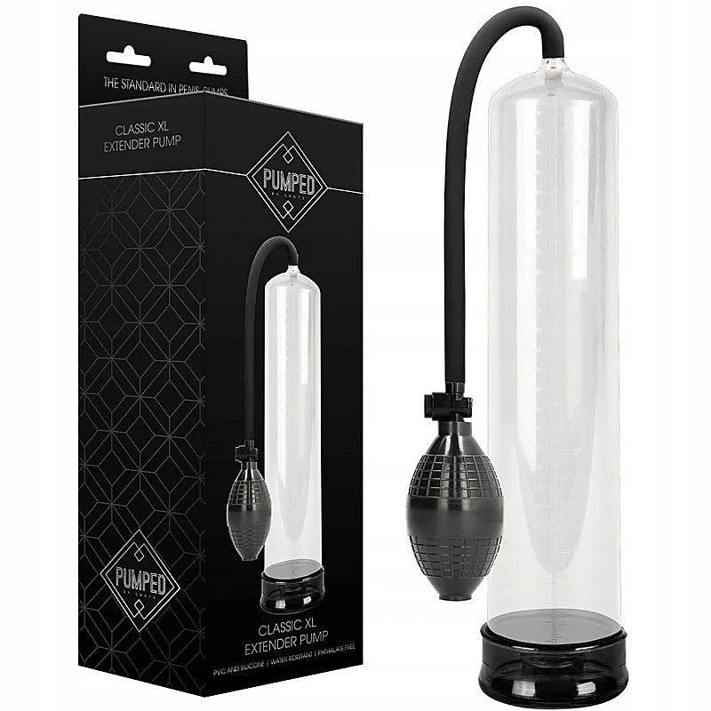 Pumped Classic Xl Extender Pump By Shots Toys - Pumps, Extenders and Sleeves