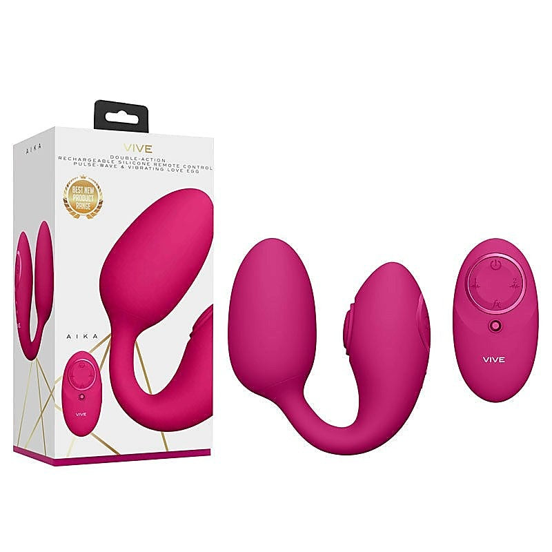 Vive Aika Pulse-Wave & Vibrating Egg By Shots Toys - Love Eggs and Kegel Exercisers