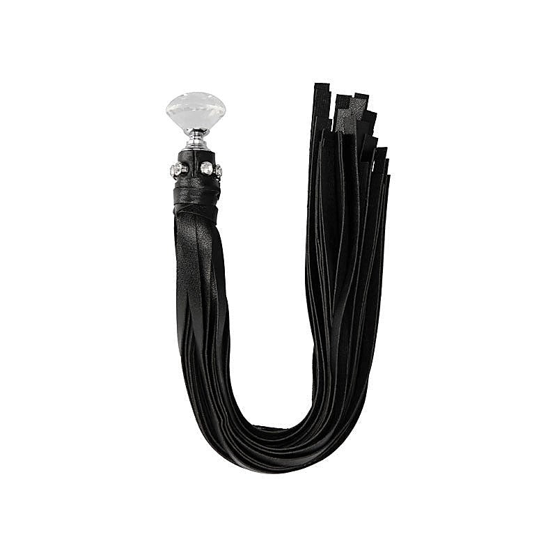 OUCH! Diamond Studded Whip by Shots Toys - Whips And Crops