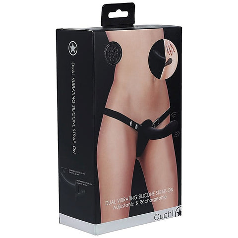 Dual Vibrating Strap-On by Shots Toys - Strap On Sextoys