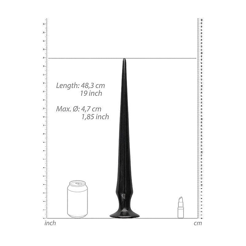 Ouch Ass Spike Dildo 50 Cm by Shots Toys - Anal Dildos